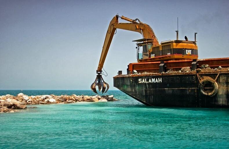 Pulau Buatan Yang Terletak 4,0 kilometer di Lepas Pantai Dubai