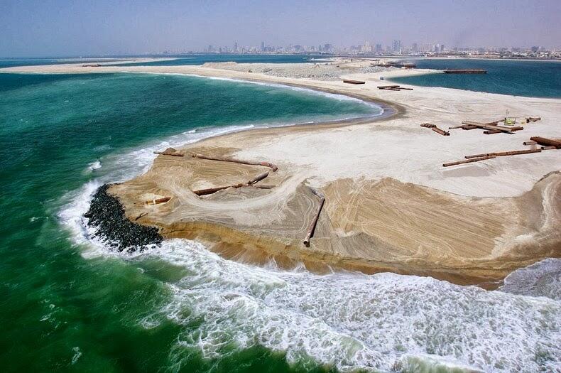 Pulau Buatan Yang Terletak 4,0 kilometer di Lepas Pantai Dubai