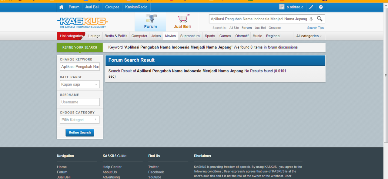 Cara mengubah nama indonesia ke jepang