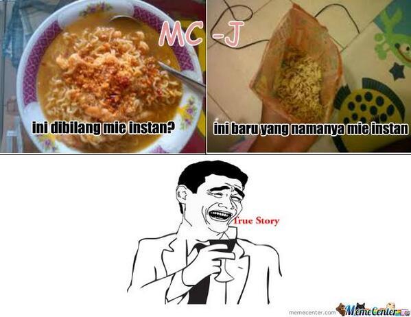 INI YANG NAMANYA MIE INSTAN???