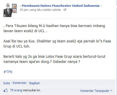 Surat buat Fanpage facebook yang gak jelas banget