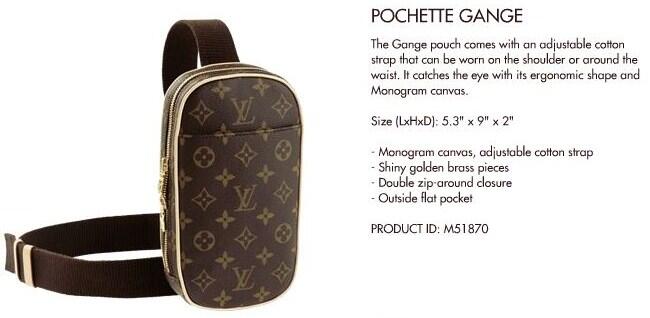 Terjual Authentic Louis Vuitton Pochette Gange Messenger Bag Original Tas Slempang Cowok | KASKUS