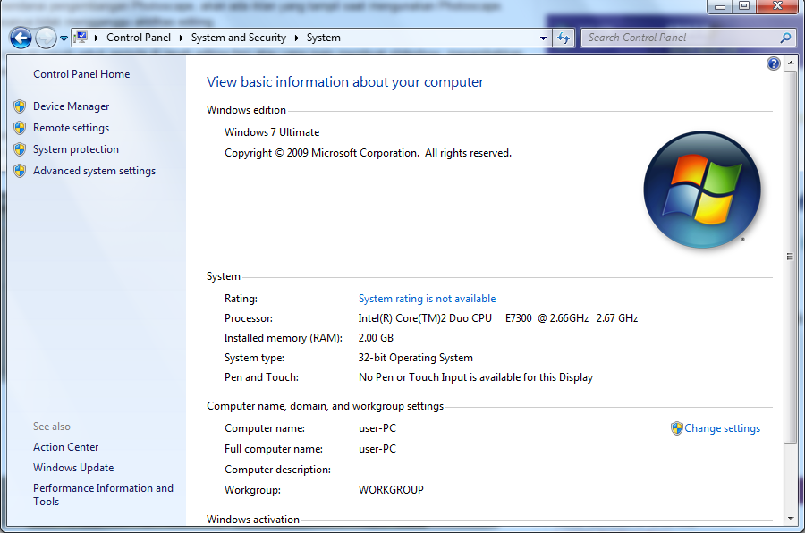 Core 2 Duo E7300 + ECS G31T-M7 + Memory