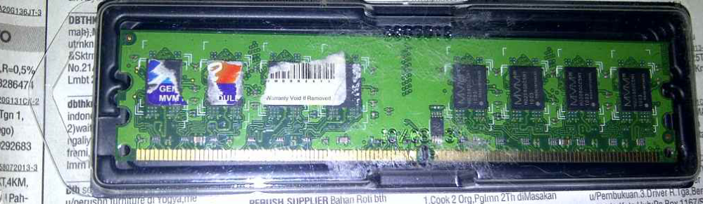 Core 2 Duo E7300 + ECS G31T-M7 + Memory