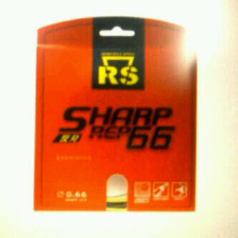 Senar Badminton RS Rep 66 Sharp, mirip Yonex BG66!!