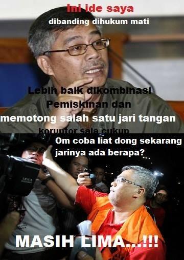 Parodi ketua MK ( akil mochtar )