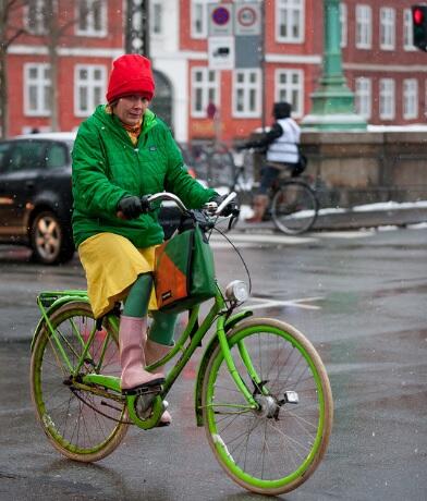 Melihat Gaya Pesepeda di Kota Copenhagen (Dari Yang Unik Sampai Yang Hot)