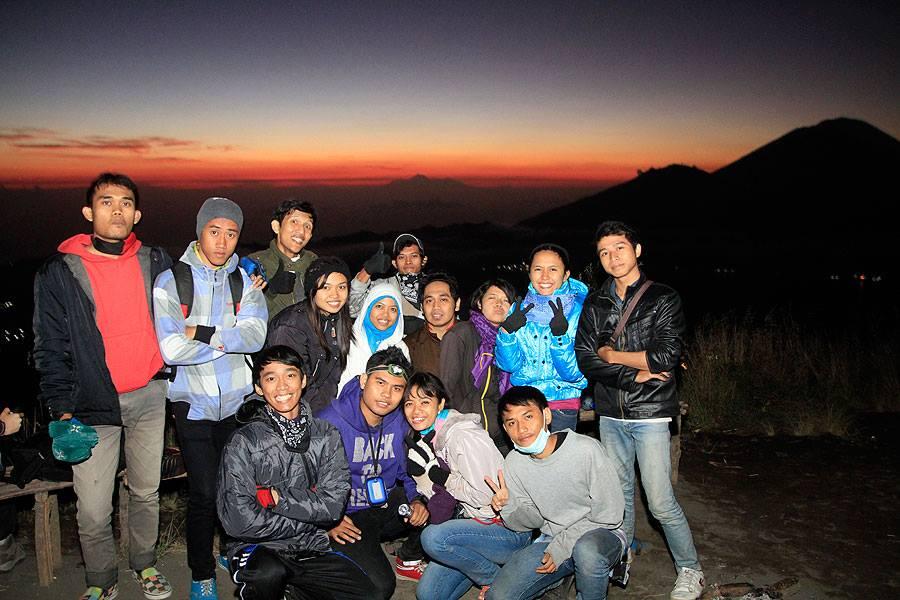 Pendakian Pertama Saya Bareng Teman - teman baru di Gunung Batur, Bali