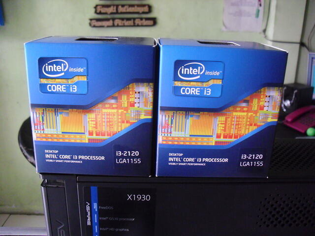 CORE I3 1155 BNIB MURAH CUMA 1JT AJA, + CPU ACER ASPIRE X1930