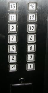 Hilangnya angka 4 di lift