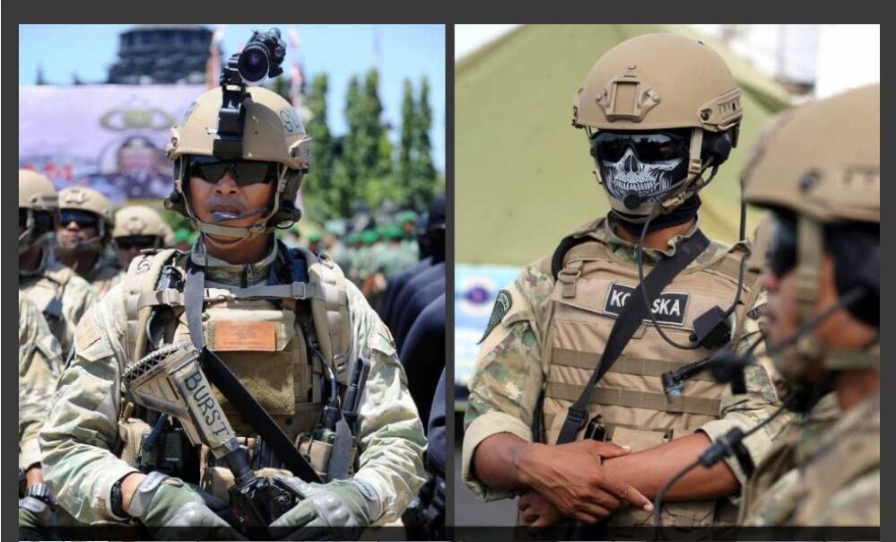 FOTO FOTO PASUKAN KHUSUS PENGAMAN KTT APEC