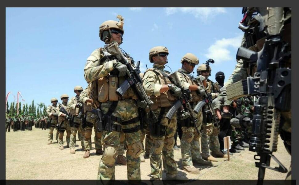 FOTO FOTO PASUKAN KHUSUS PENGAMAN KTT APEC