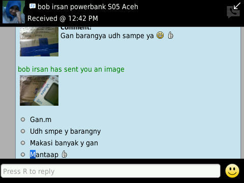 testimonial &quot;RendraBening / BeningShop&quot;