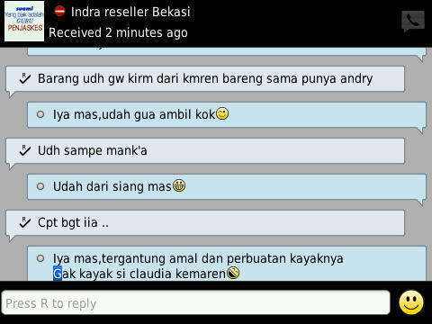 Testimonial Bening.Shop