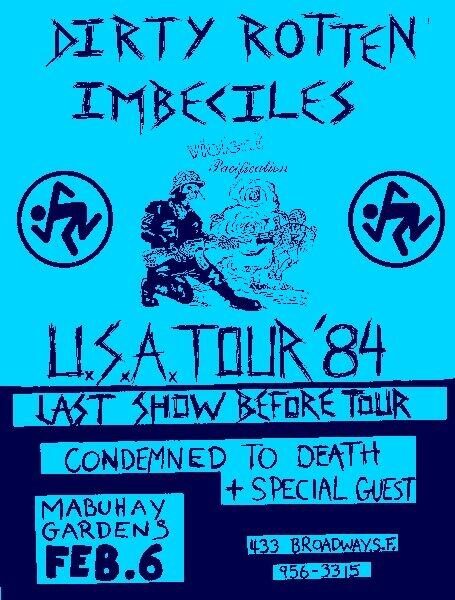  Dirty Rotten Imbeciles (D.R.I.)
