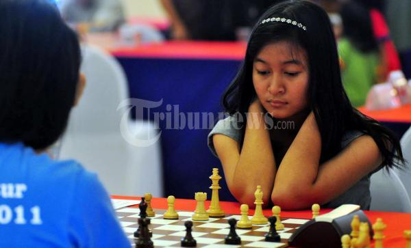 &#91;FOTO&#93;Irene Kharisma,Calon Grand Master Catur Muda Dari Indonesia