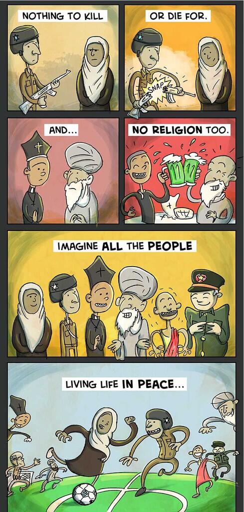 IMAGINE - World Peace.. Kapan Indonesia Seperti ini. 