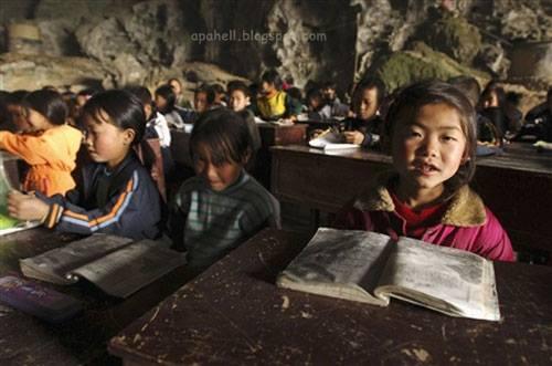 SEKOLAH DALAM GUA, CHINA !! (with pict)
