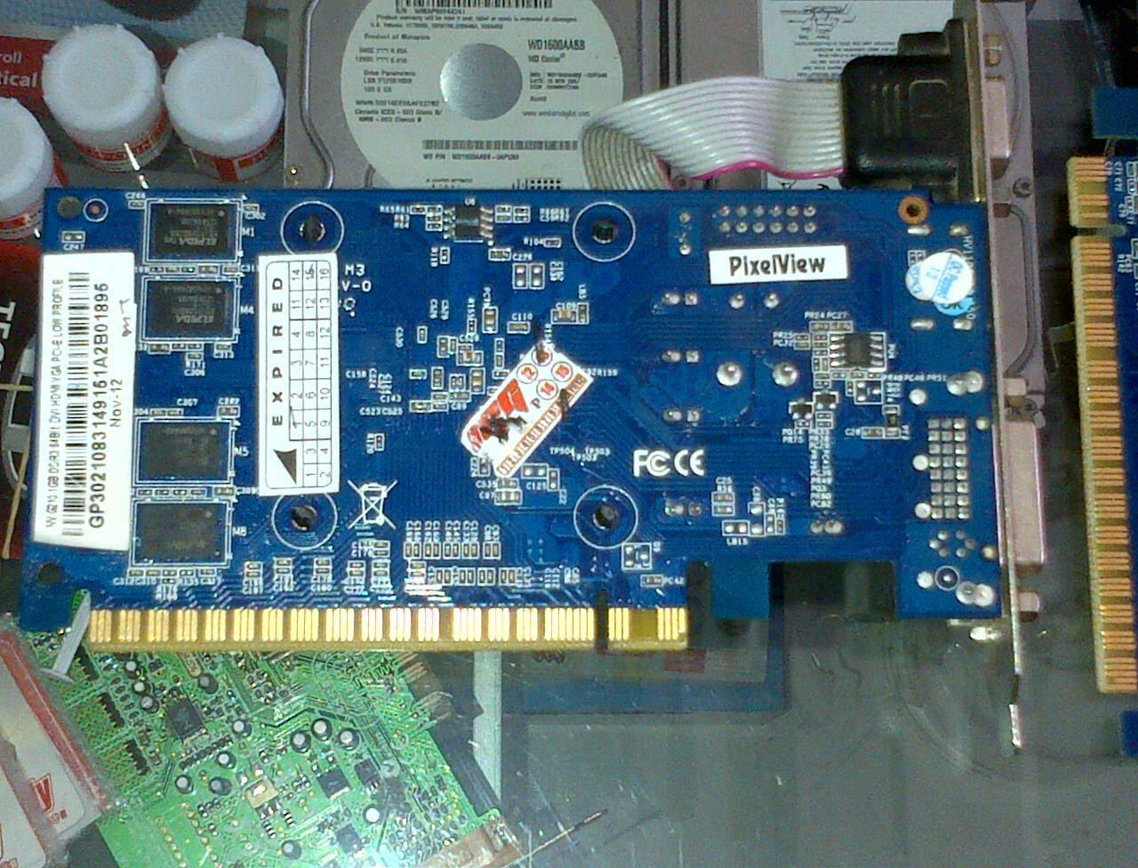 GT 210 pixel view 1g ddr3