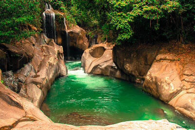 Air Terjun Nyarai (Potensi Wisata Yang Baru Ditemukan Di Daerah Ane Gan)