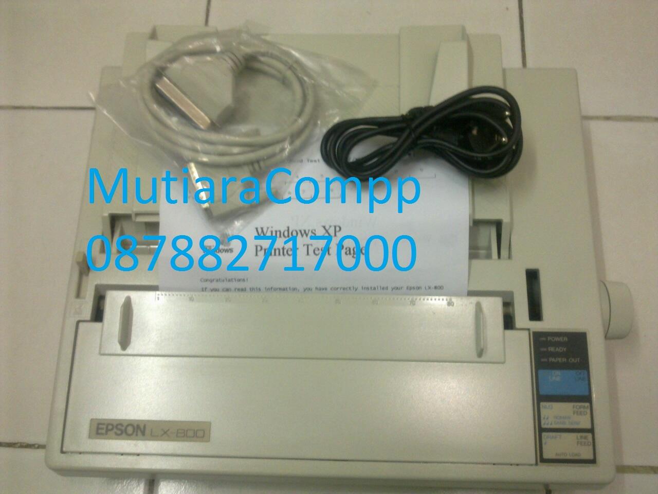 Printer Epson Dot Matrix LX800, LX300, LX300+ (Plus) Murah Lengkap Bagus