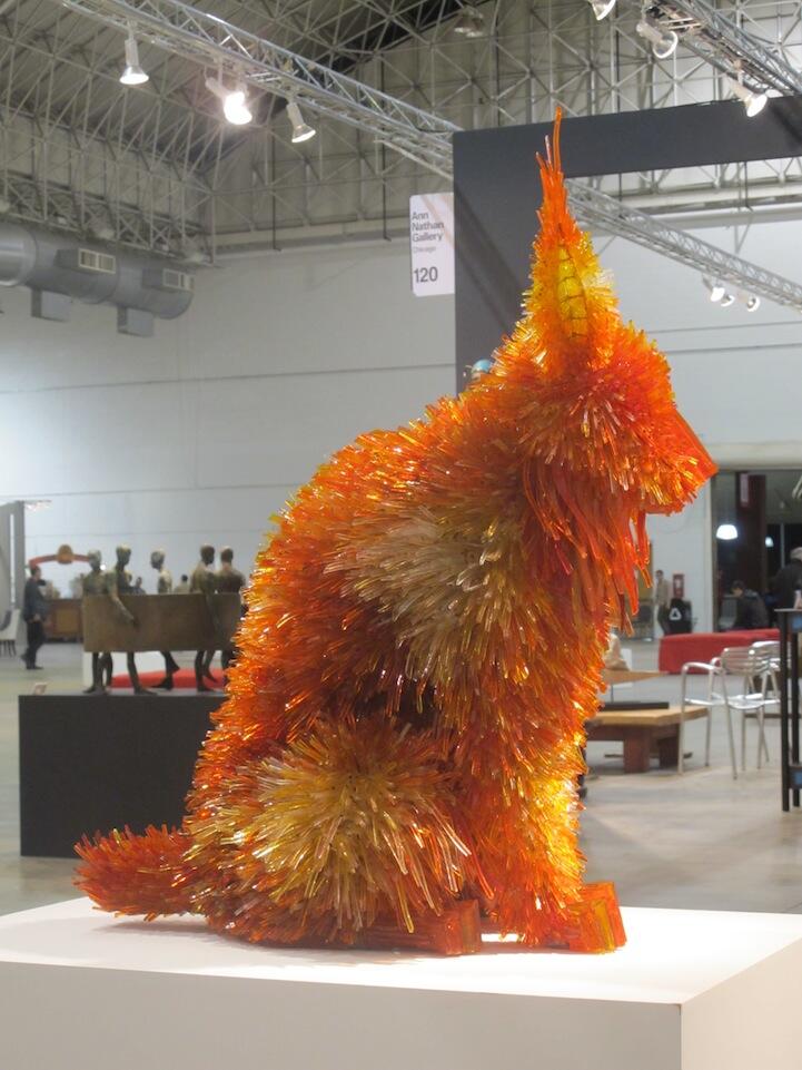 Patung Hewan dari Potongan Kaca Karya Marta Klonowska