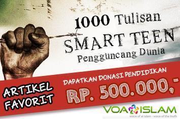 Smart Teen! Ayo kirim 1000 tulisan 'Pengguncang Dunia