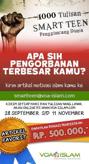 Smart Teen! Ayo kirim 1000 tulisan 'Pengguncang Dunia