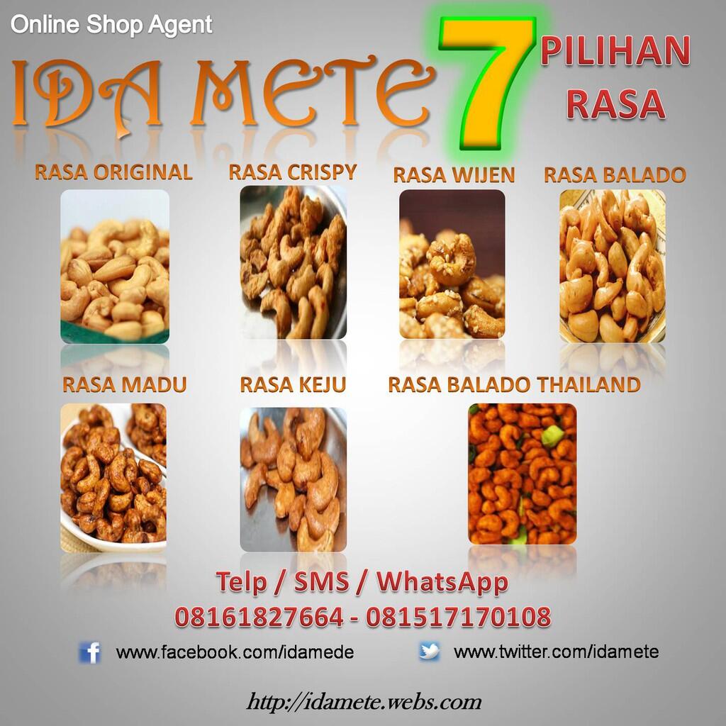 kacang mede 7 rasa pilihan