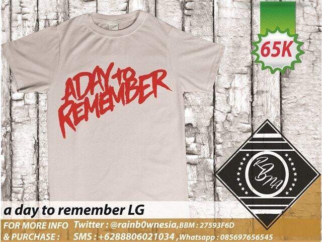 **READY STOCK dan PO (no kuota) KAOS BAND ( BMTH,PARAMORE,ADTR,DAN MSH BNYK LG)**