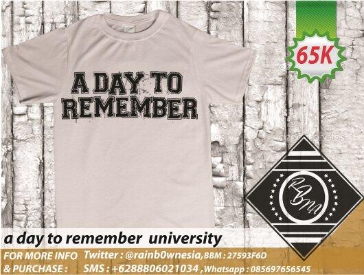 **READY STOCK dan PO (no kuota) KAOS BAND ( BMTH,PARAMORE,ADTR,DAN MSH BNYK LG)**