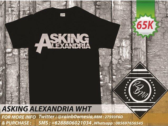 **READY STOCK dan PO (no kuota) KAOS BAND ( BMTH,PARAMORE,ADTR,DAN MSH BNYK LG)**