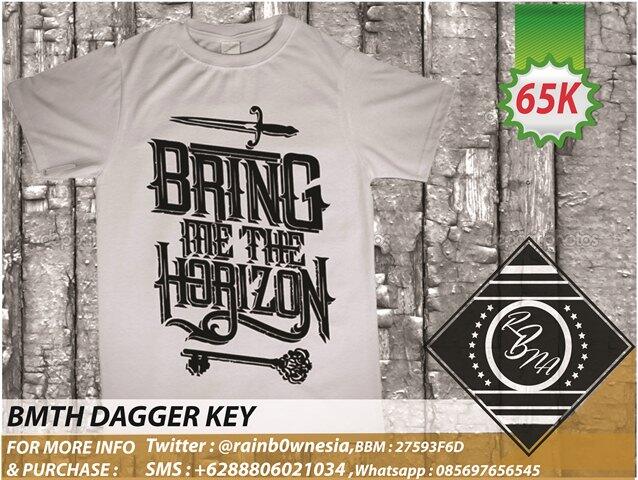 **READY STOCK dan PO (no kuota) KAOS BAND ( BMTH,PARAMORE,ADTR,DAN MSH BNYK LG)**