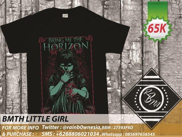 **READY STOCK dan PO (no kuota) KAOS BAND ( BMTH,PARAMORE,ADTR,DAN MSH BNYK LG)**
