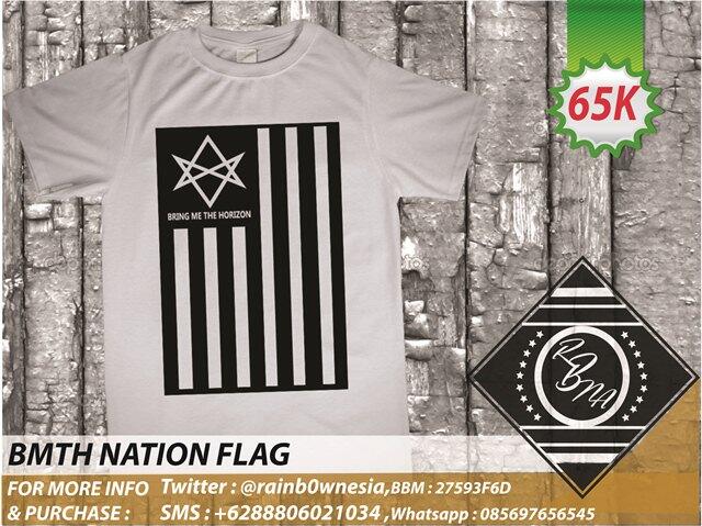 **READY STOCK dan PO (no kuota) KAOS BAND ( BMTH,PARAMORE,ADTR,DAN MSH BNYK LG)**
