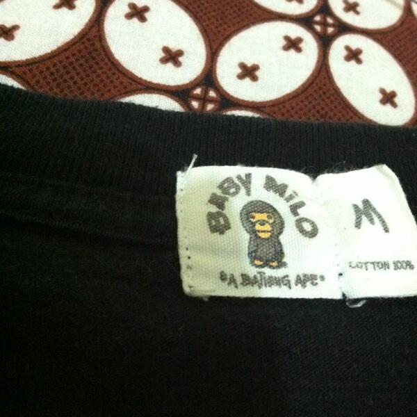 Tees baby milo by a bathing ape , graniph , bounty hunter , stussy & uniqlo