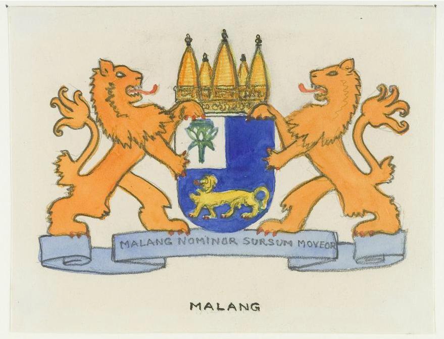 Lambang Kota Hindia Belanda