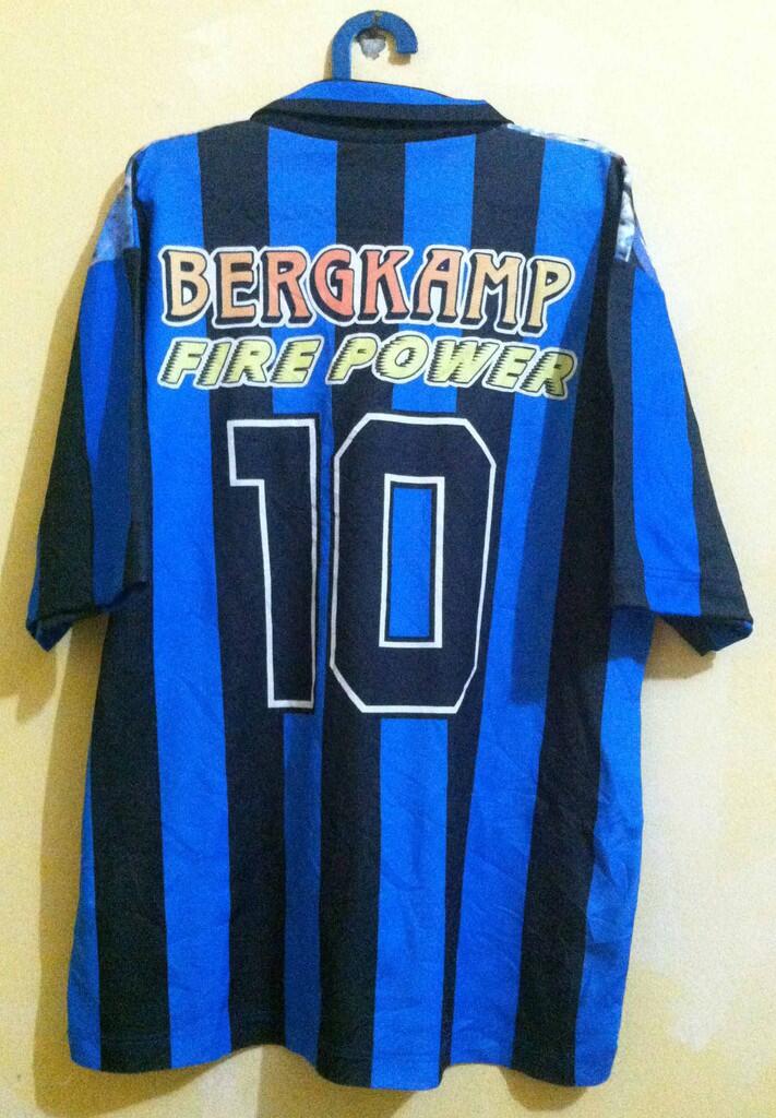 original jersey supporter / fan apparel dennis bergkamp inter milan 1994