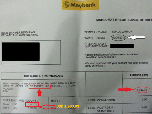 TelexFREE - Post Iklan 1 Menit Perhari Gaji $20-$100 per Minggu (Bonus Web Support)