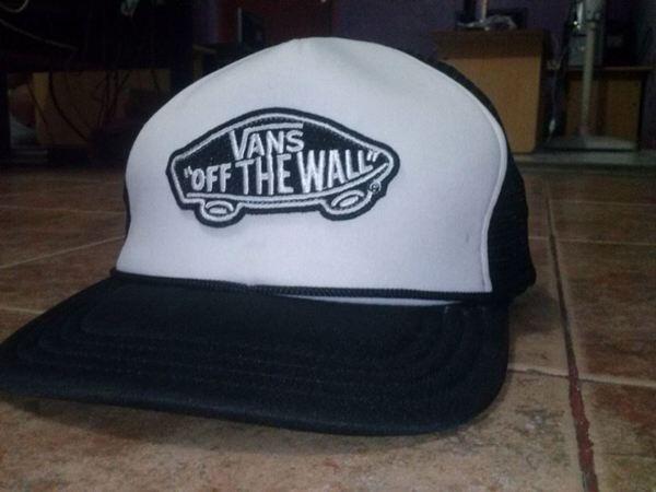 WTS Patch Trucker Vans White Black Original