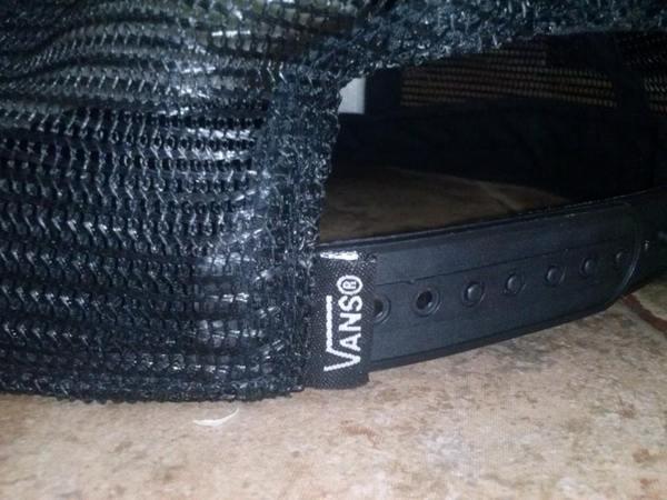 WTS Patch Trucker Vans White Black Original