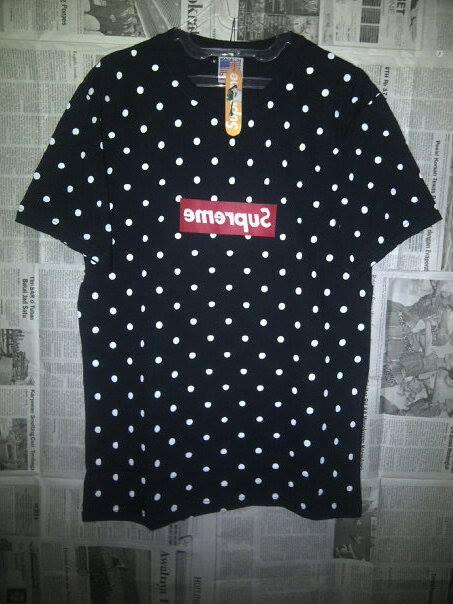 Kaos (Grade ORI) DC VANS HURLEY RIPCULR QUICKSILVER SUPREME