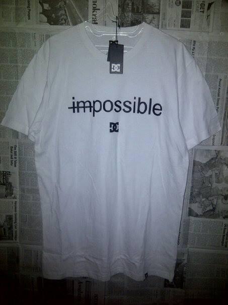Kaos (Grade ORI) DC VANS HURLEY RIPCULR QUICKSILVER SUPREME