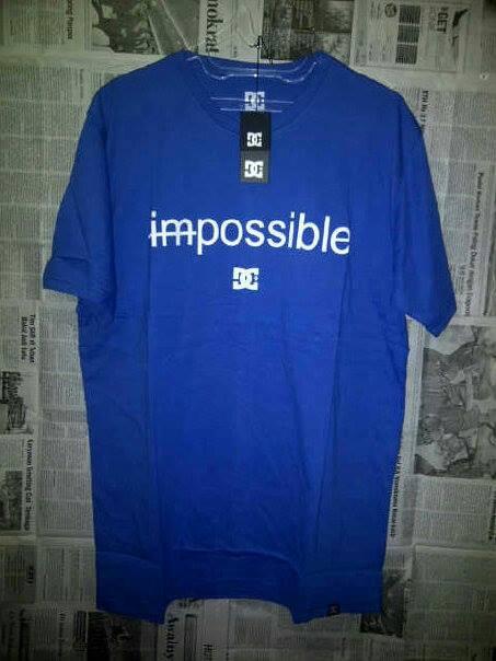 Kaos (Grade ORI) DC VANS HURLEY RIPCULR QUICKSILVER SUPREME