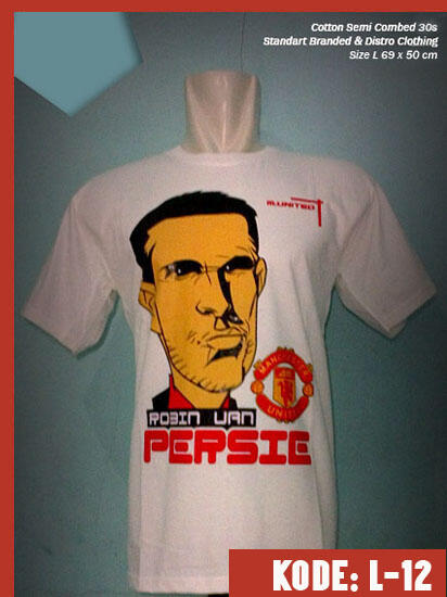 KAOS KARIKATUR PEMAIN BOLA