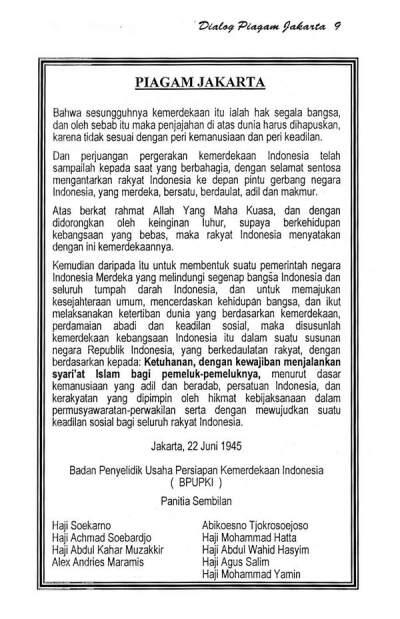 KeANEHan Naskah "Proklasmasi Indonesia"