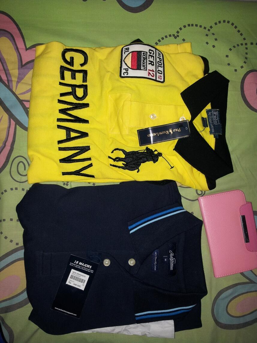 Branded Polo Shirt POLO Ralph Lauren, Jack Nicklaus, capdase note 1