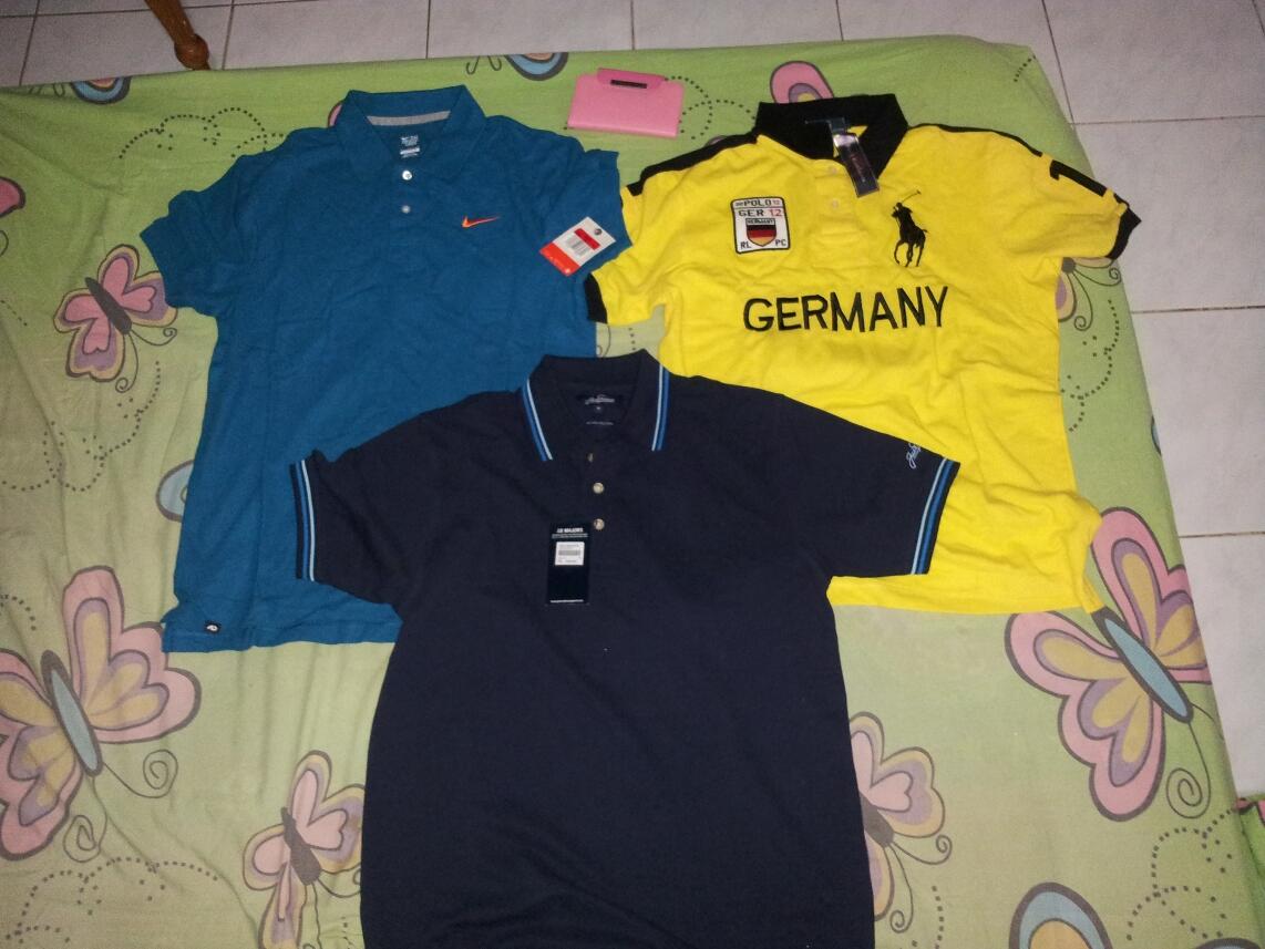 Branded Polo Shirt POLO Ralph Lauren, Jack Nicklaus, capdase note 1