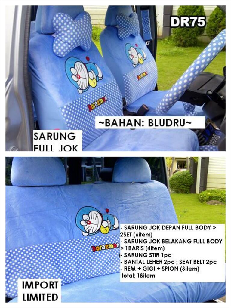  Jual  AKSESORIS MOBIL  HELLO KITTY POOH  dll SARUNG  JOK  