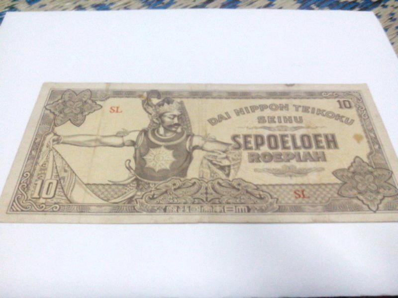 Uang kuno gatotkaca 10 rupiah, kolektor masuk. Dijamin aslii !